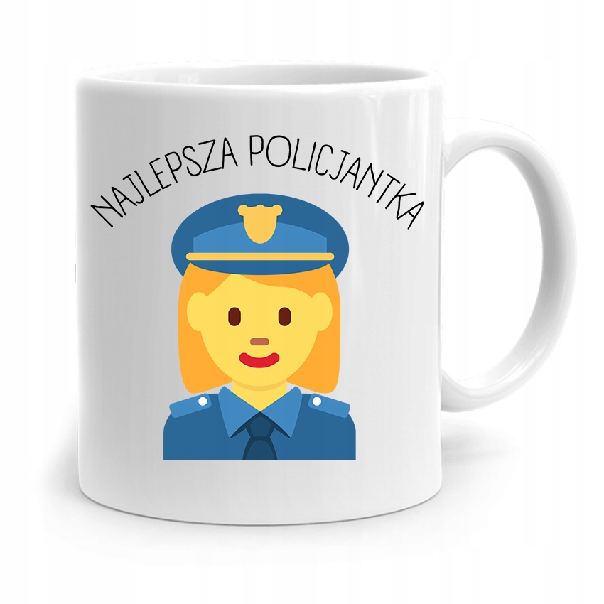 Kubek Dla Najlepszego Policjanta Policjantki Z Nadrukiem Ze Zdjęciem