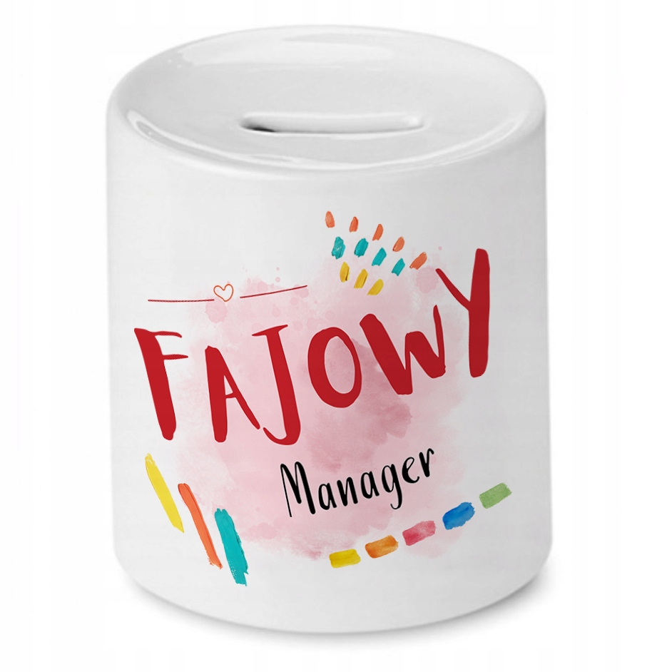 Skarbonka Dla Menagera Na Urodziny Prezent Z Nadrukiem Ze Zdjęciem