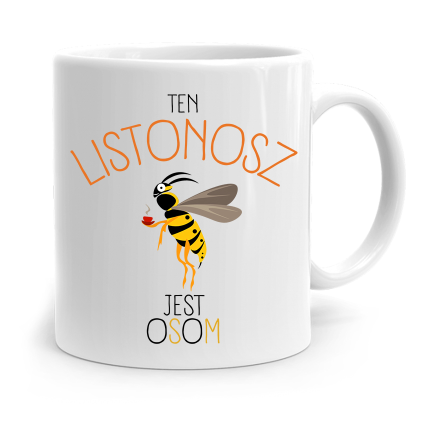 Kubek Prezent Dla Listonosza Który Jest Osom Z Nadrukiem Ze Zdjęciem