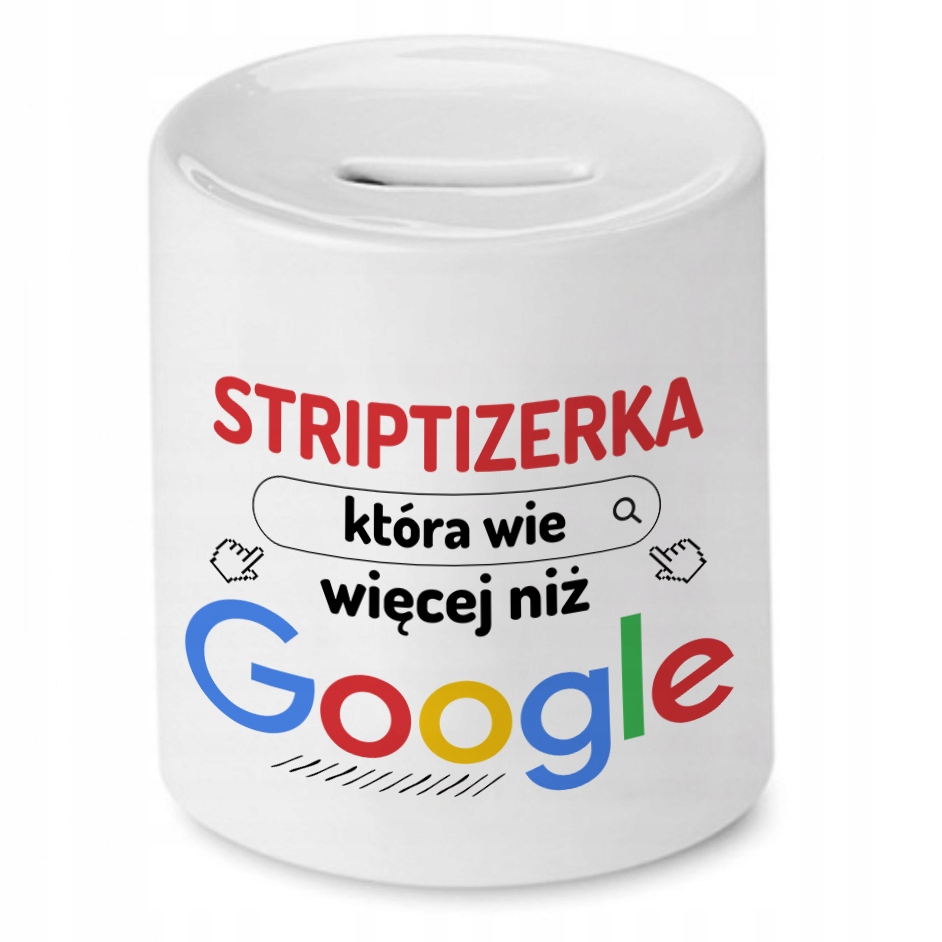 Skarbonka Dla Striptizerki Na Urodziny Na Prezent Z Nadrukiem Ze Zdjęciem