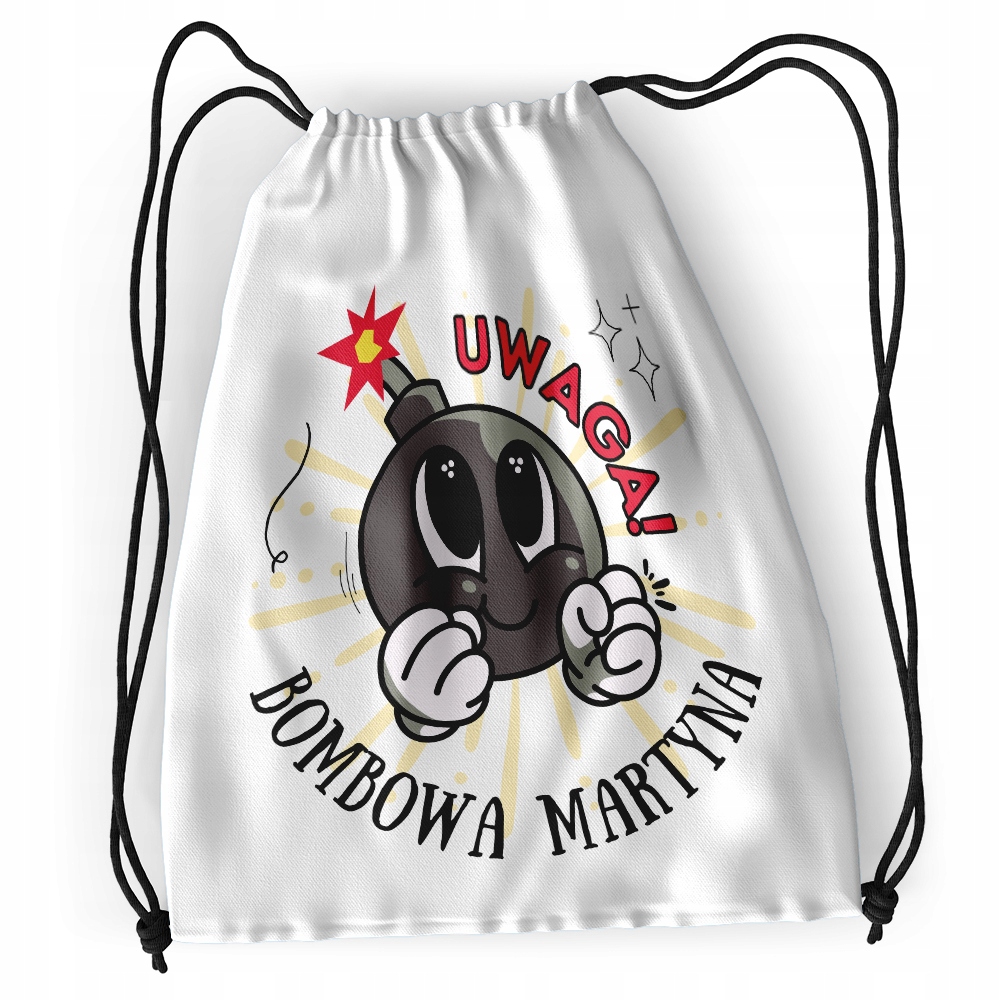 Plecak Dla Martyny Sportowy Szkolny Worek Torba Z Nadrukiem Ze Zdjęciem