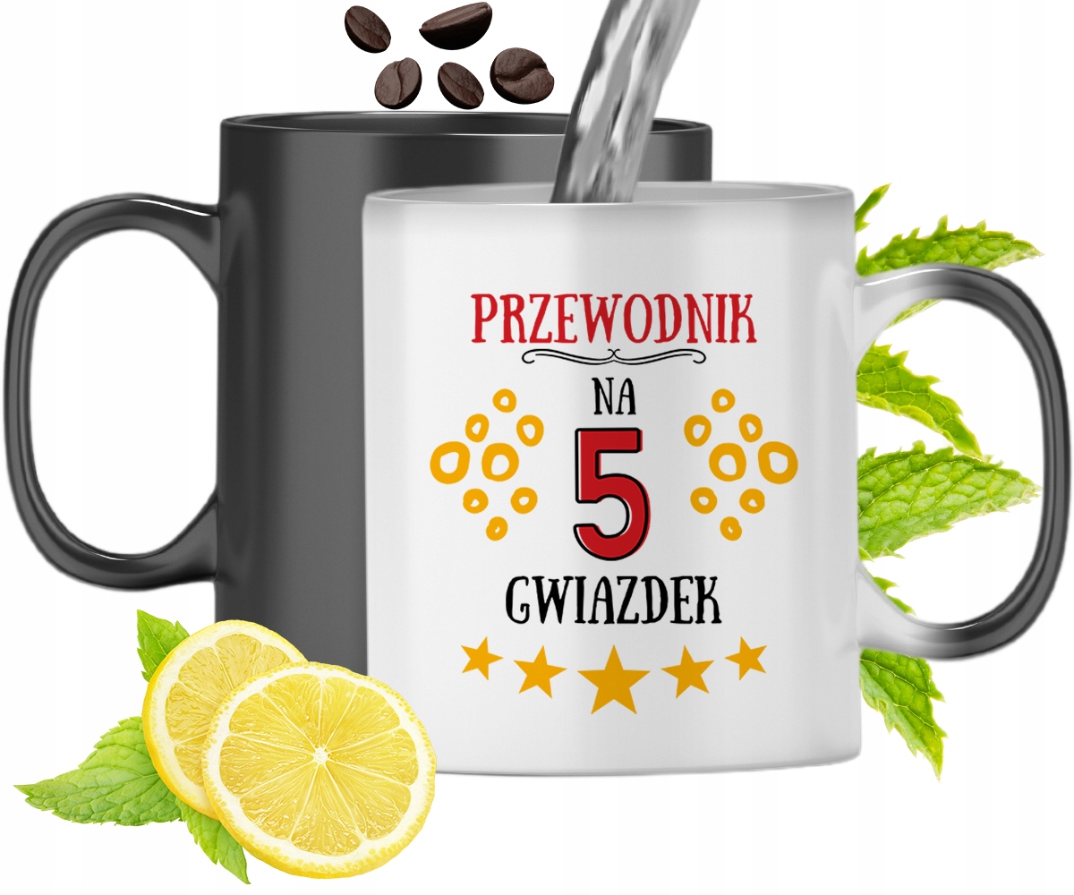 Dla Przewodnika Kubek Magiczny Na Urodziny Prezent Z Nadrukiem Ze Zdjęciem