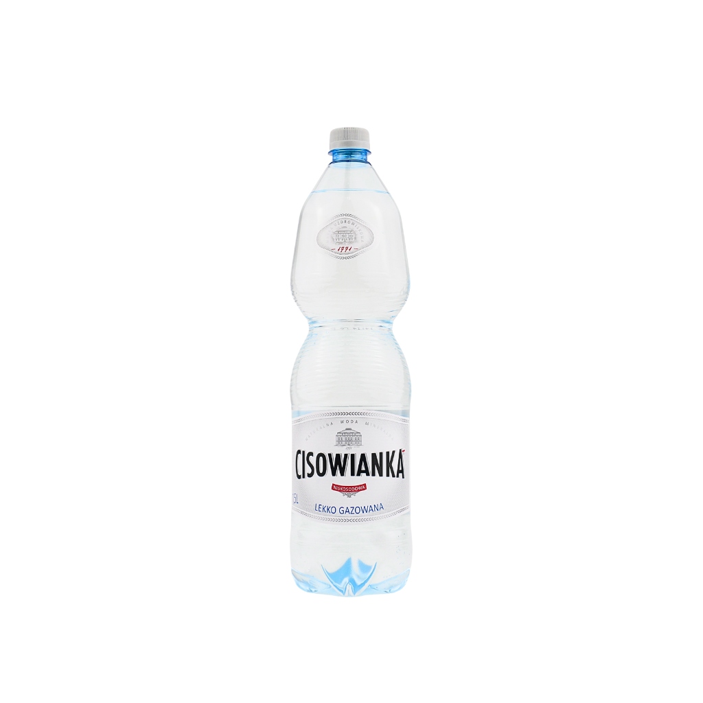 Woda lekko gazowana mineralna “Ciasowianka” PET 1,5l