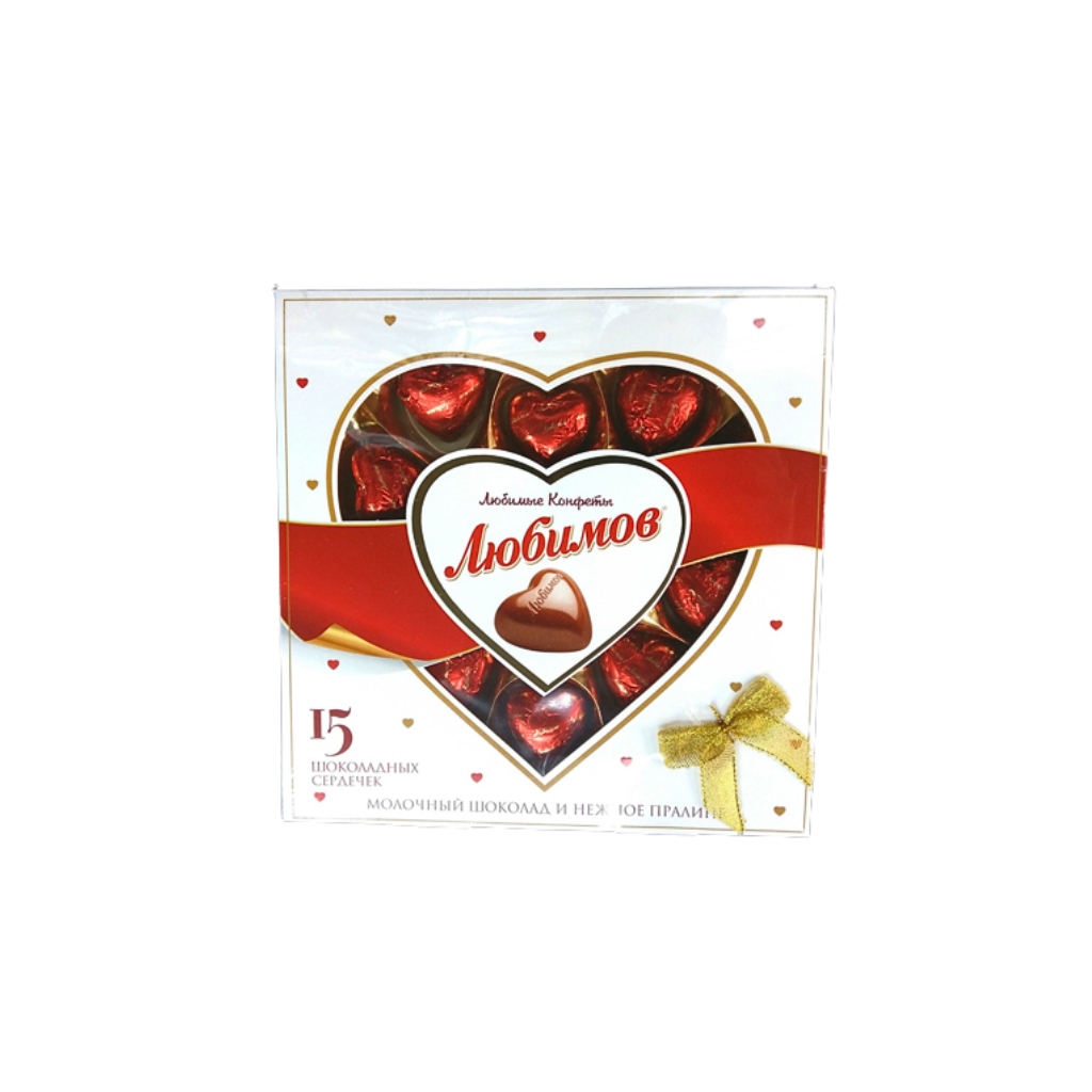 Bombonierka cukierki w kształcie serca WithLOVE “Millennium” 125g