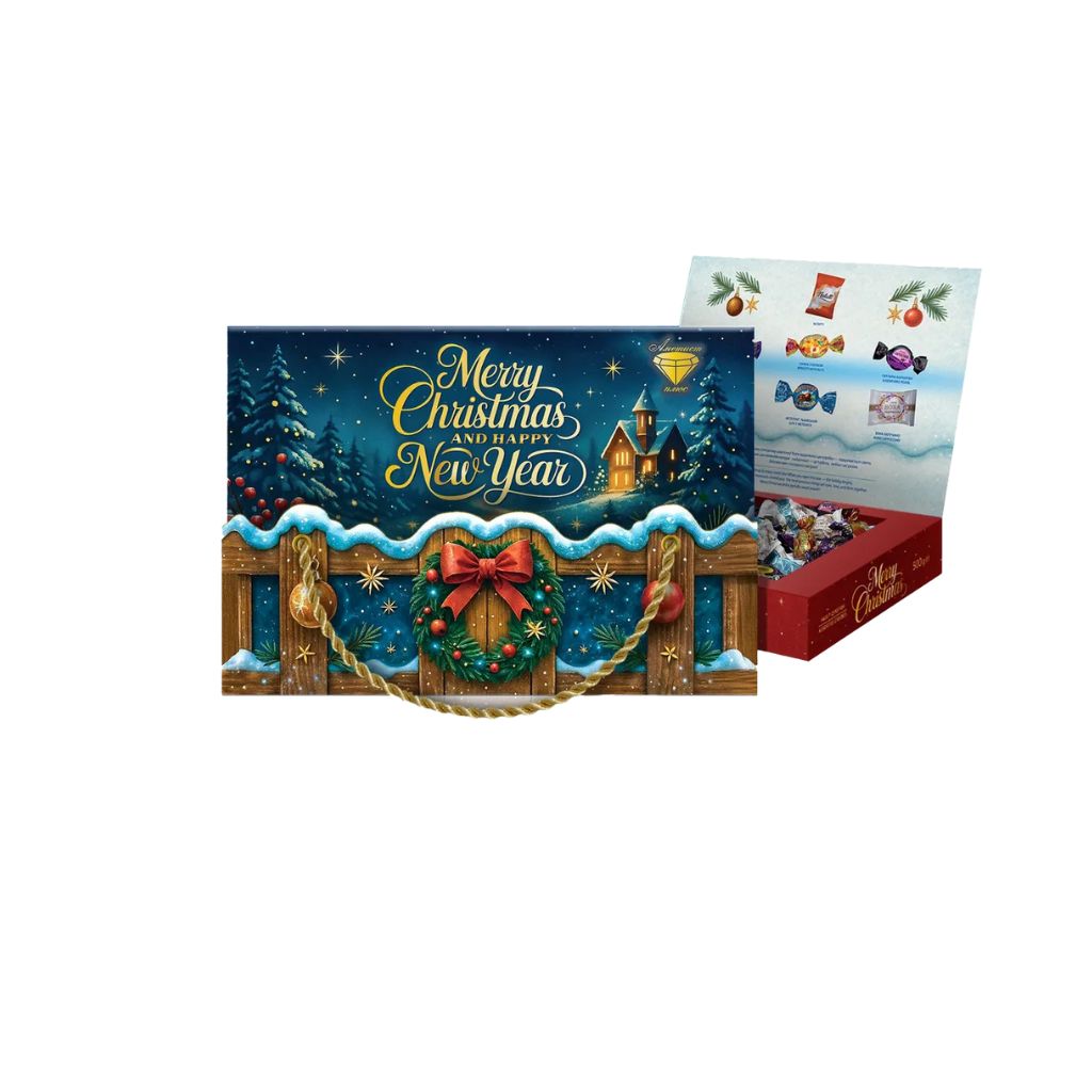 Zestaw cukierków “Merry Christmas” 500g