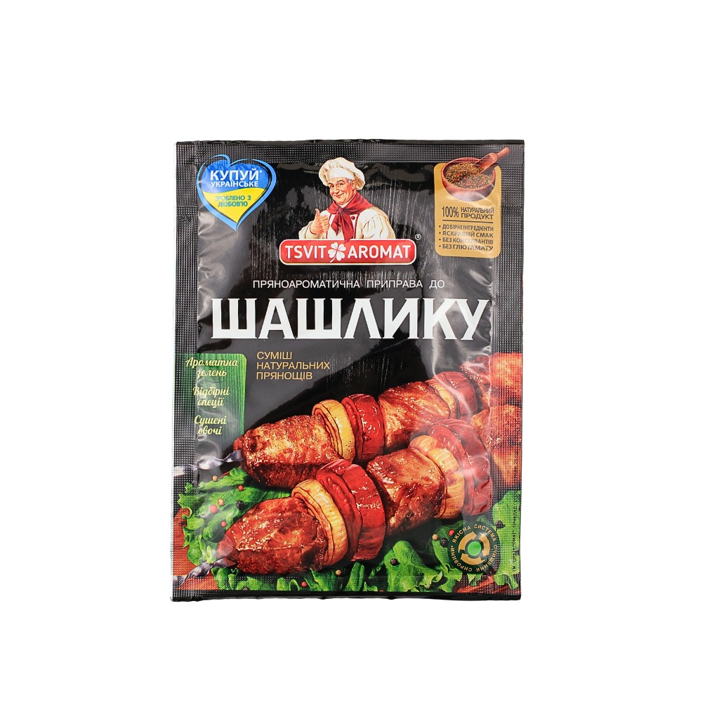 Przyprawa aromatyczna do szaszlyka “Tsvit i aromat” 25g Przyprawa aromatyczna do szaszlyka “Tsvit i aromat” 25g