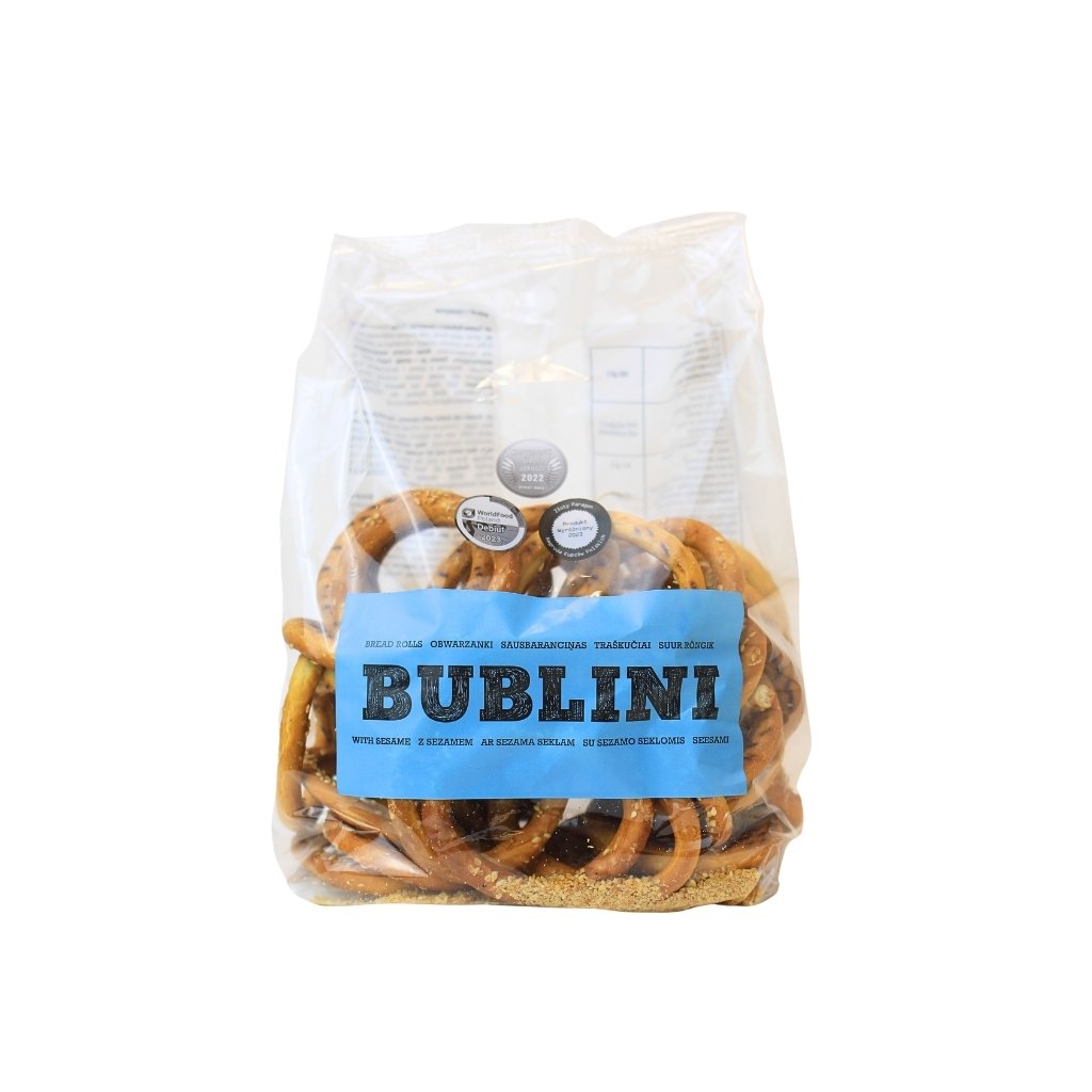 Obwarzanki z sezamem “BUBLINI” 375g