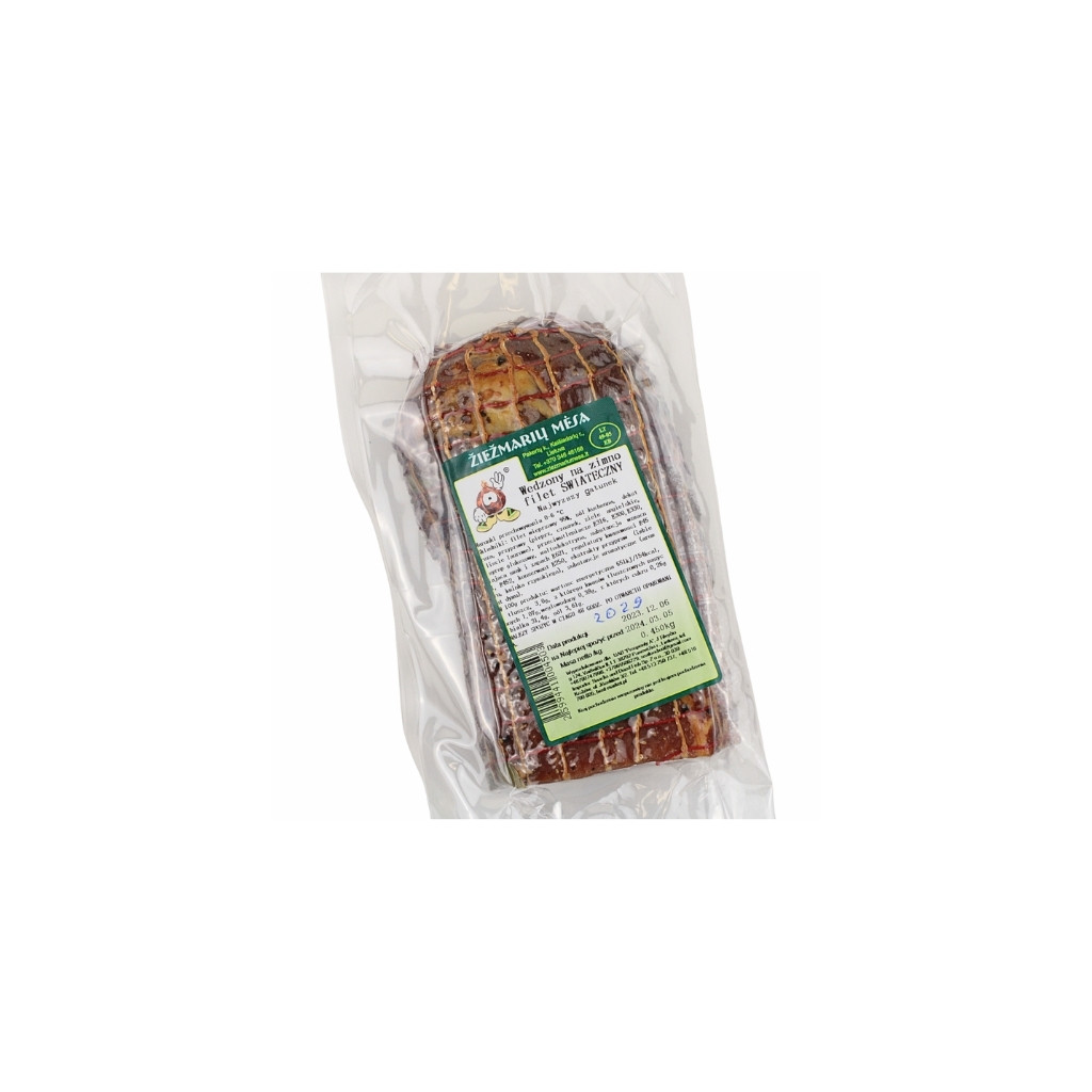 Filet wędzony na zimno Swiąteczny “Ziezmariu mesa” (100g) luz