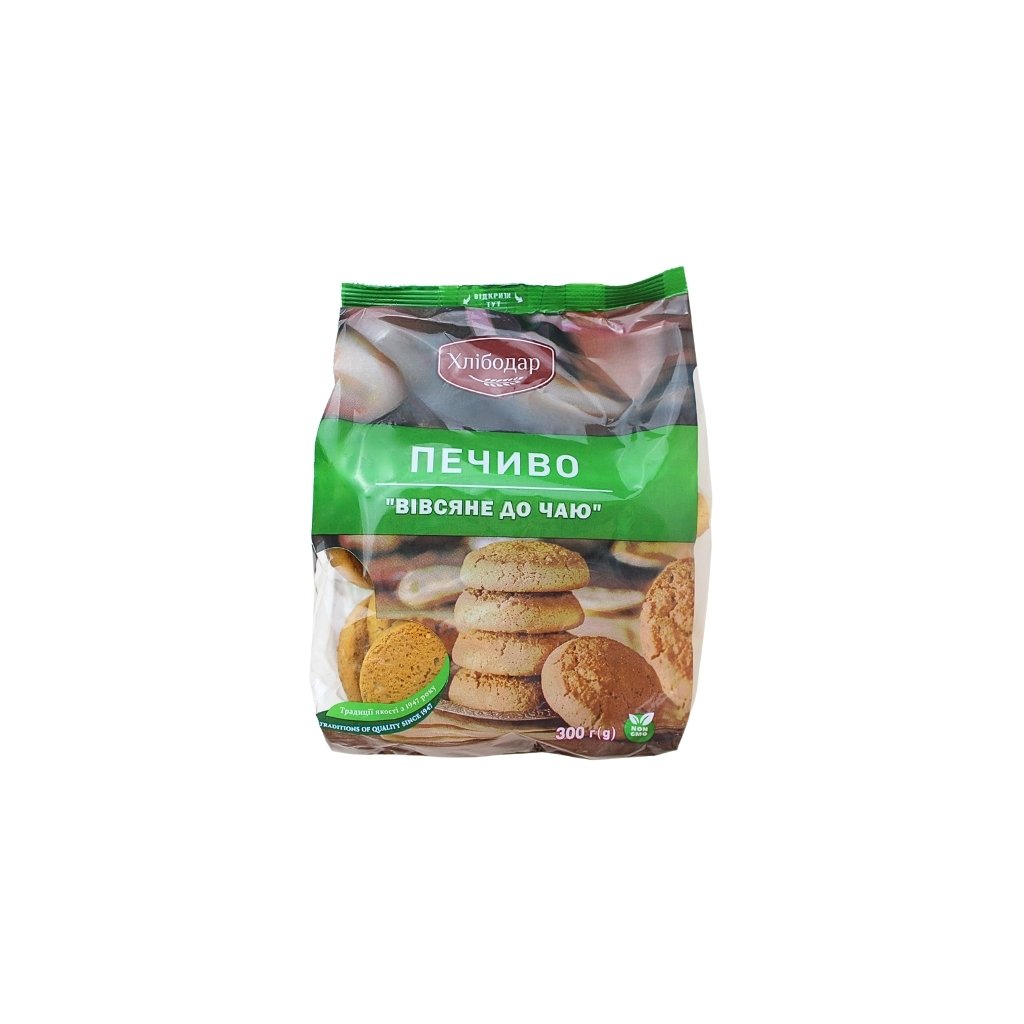 Ciasteczka owsiane do herbaty “Hlibodar” 300g