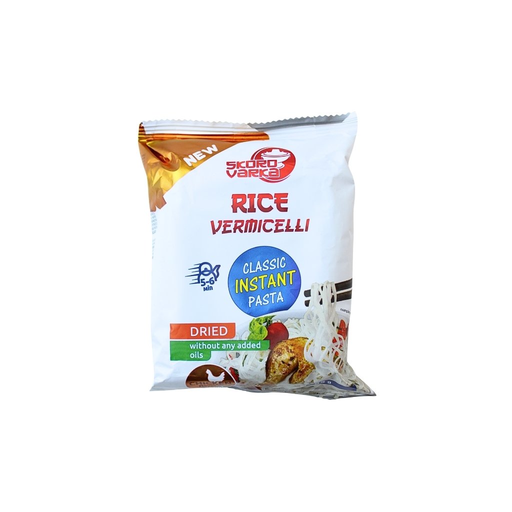 Nudle ryżowe smak kurczaka “Skorovarka” 60g