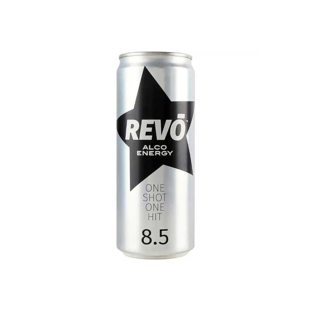 Napój energetyczny alkoholowy klasyczny “Revo” 330ml
