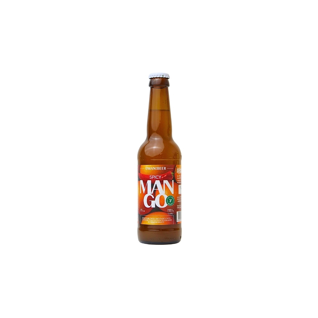 Piwo pateryzowane light 4,5% “Spicy Mango” 330ml