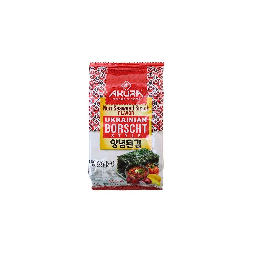 Chipsy Nori o smaku Ukrainian Borscht “Akura” 4,5g