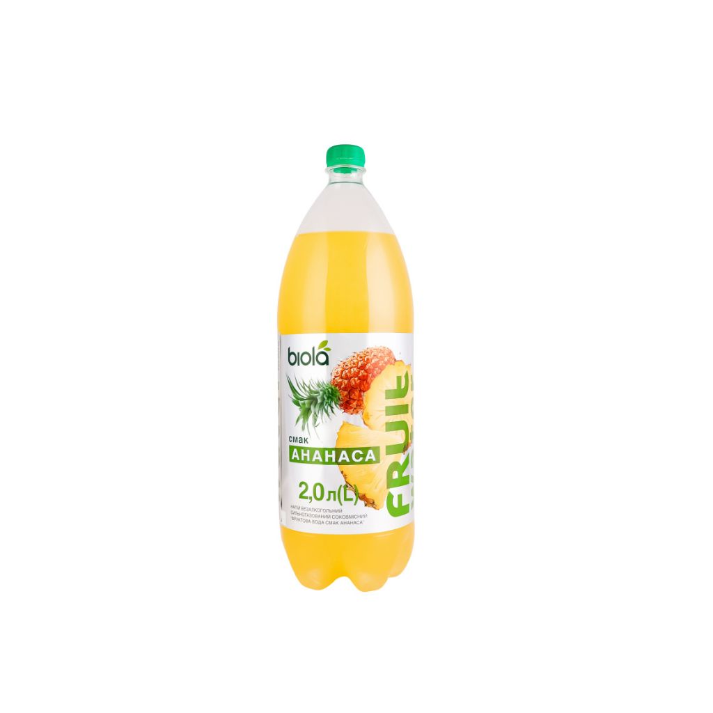 Napój gazowany o smaku ananasu “Biola” 2l