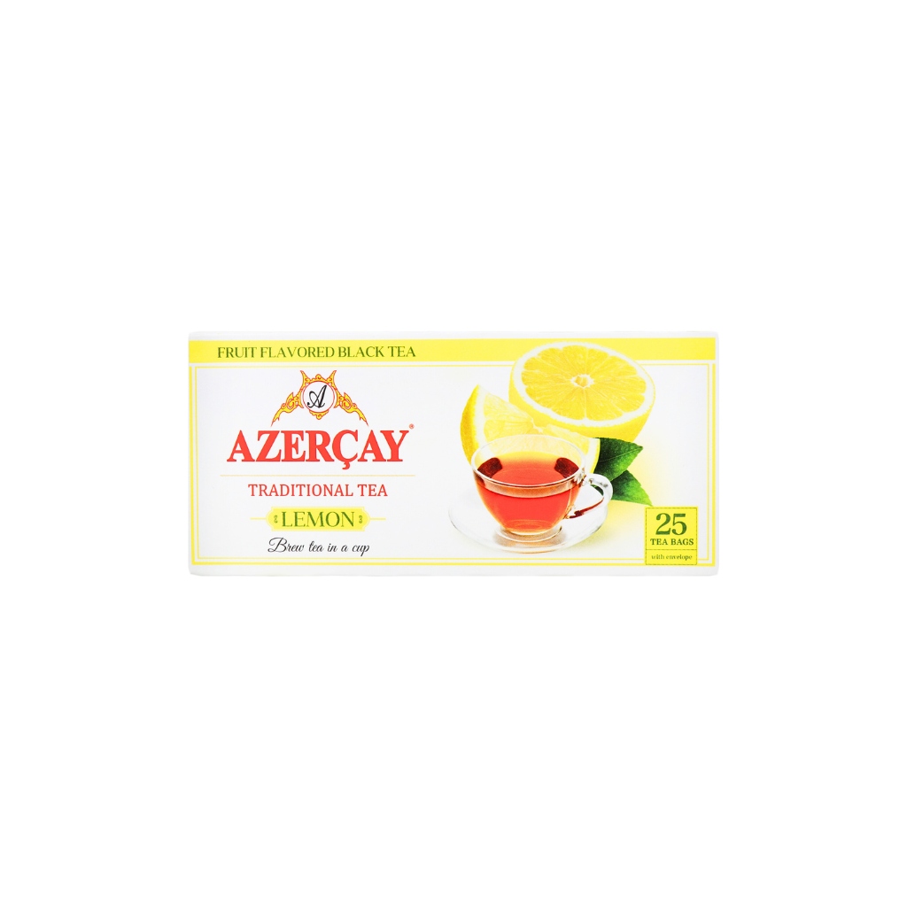 Herbata czarna z cytryna “AZERCAY” 24x2g