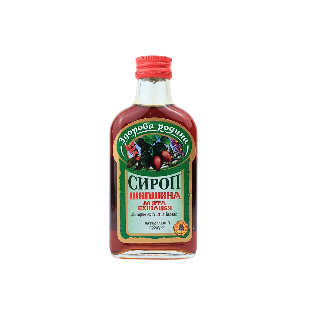 Syrop Dzika roza Echinacea Mieta “Zdrowa rodzina” 200ml