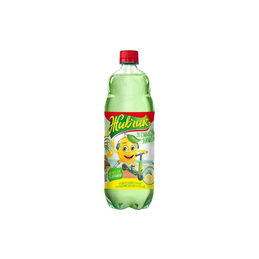 Napój gazowany o smaku cytryny pet “Żywczyk” PET ZWR 1l