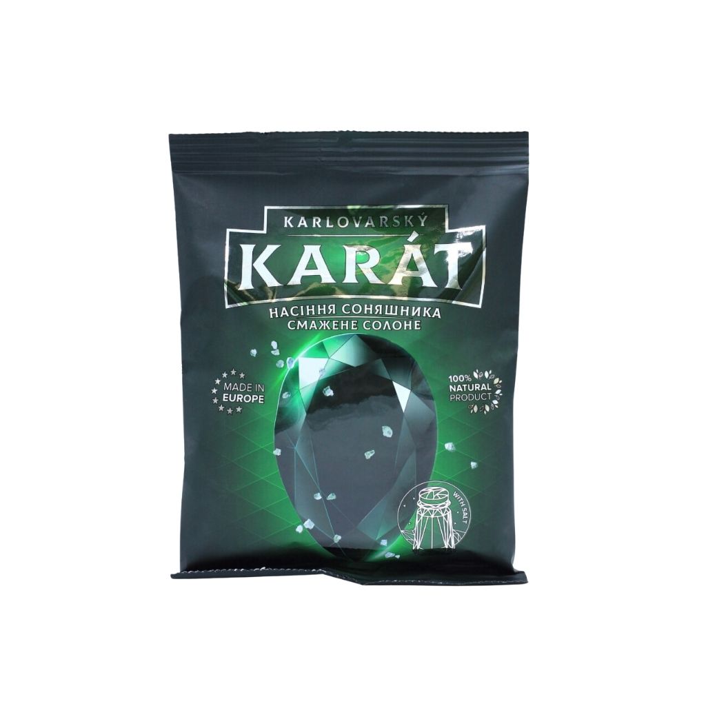 Nasiona słonecznika smażone słone “Karlovasky Karat” 120g