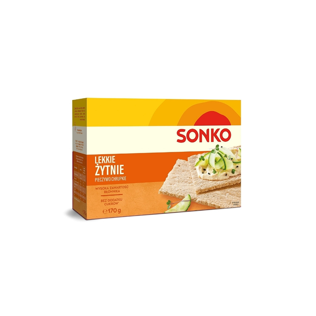 Pieczywo Lekkie Zytnie “Sonko” 170g