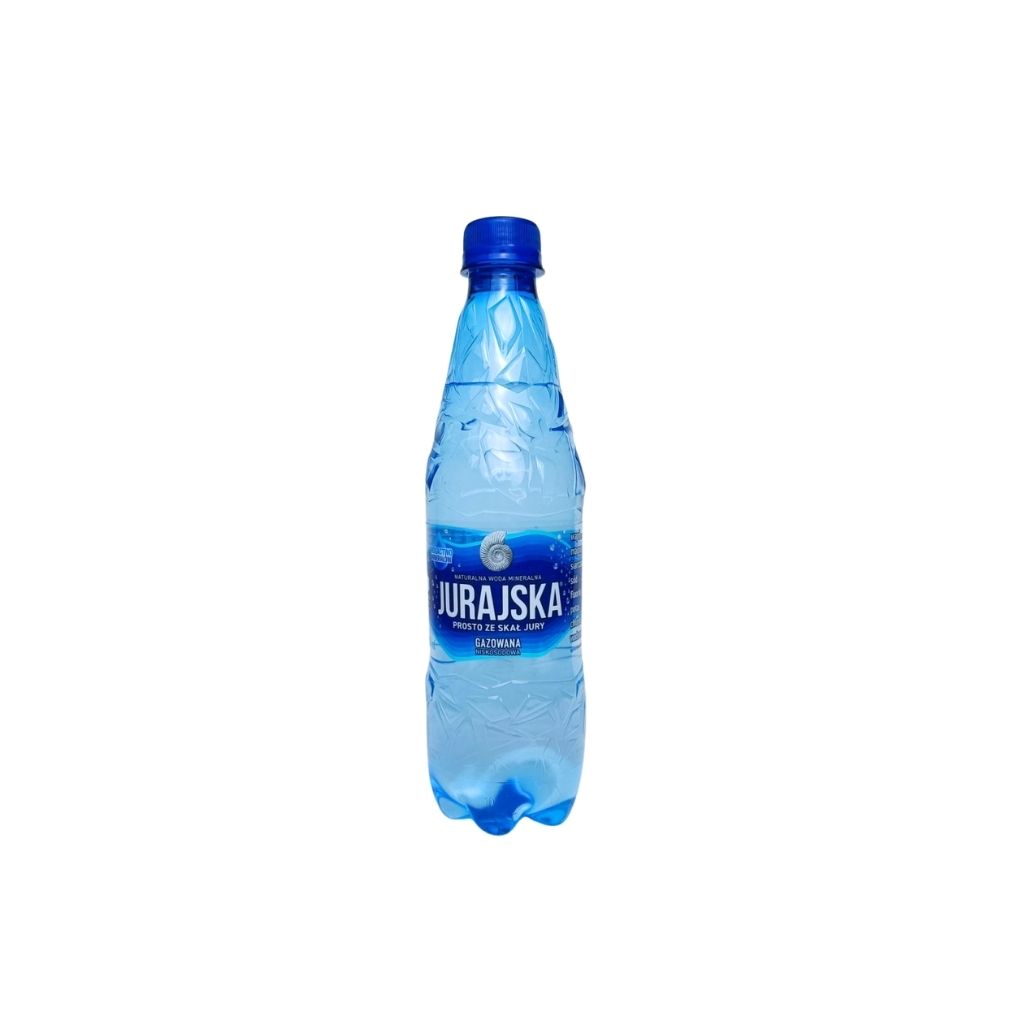 Woda gazowana “Jurajska” PET 500ml
