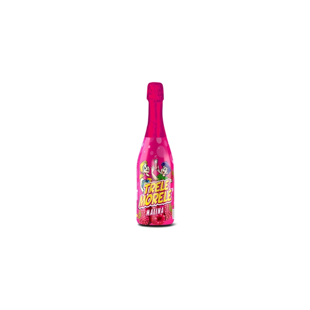 Napój musujący dziecki malina “Trele Morele” 750ml