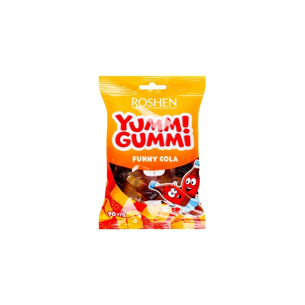 Żelki Yummi Gummi Funny Cola “Roshen” 70g