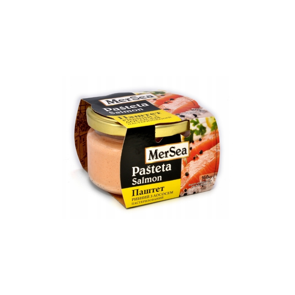 Pasztet rybny łosoś MerSea “Wodny świat” 160g