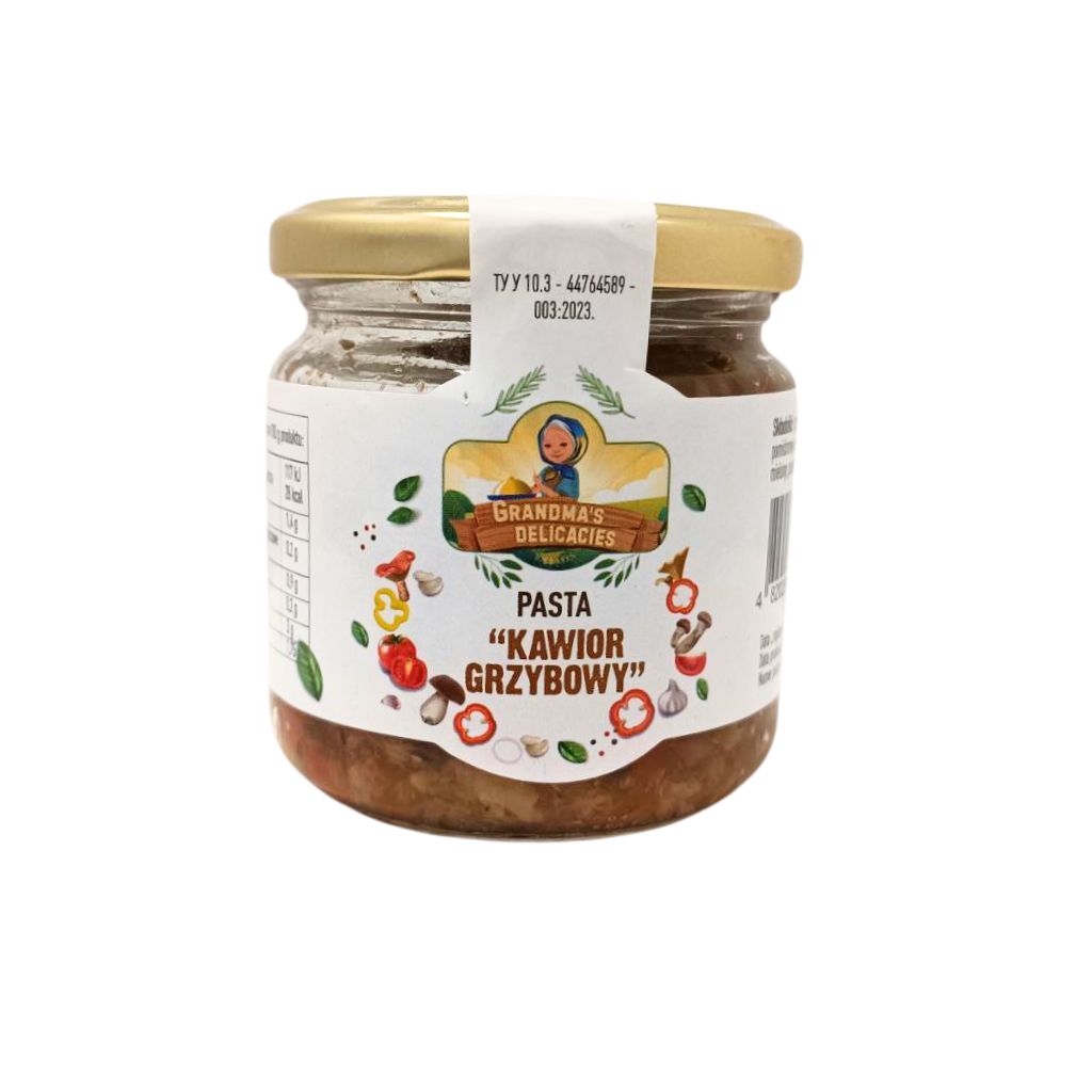 Pasta kawior grzybowy “Grandma’s Delicacies” 170g