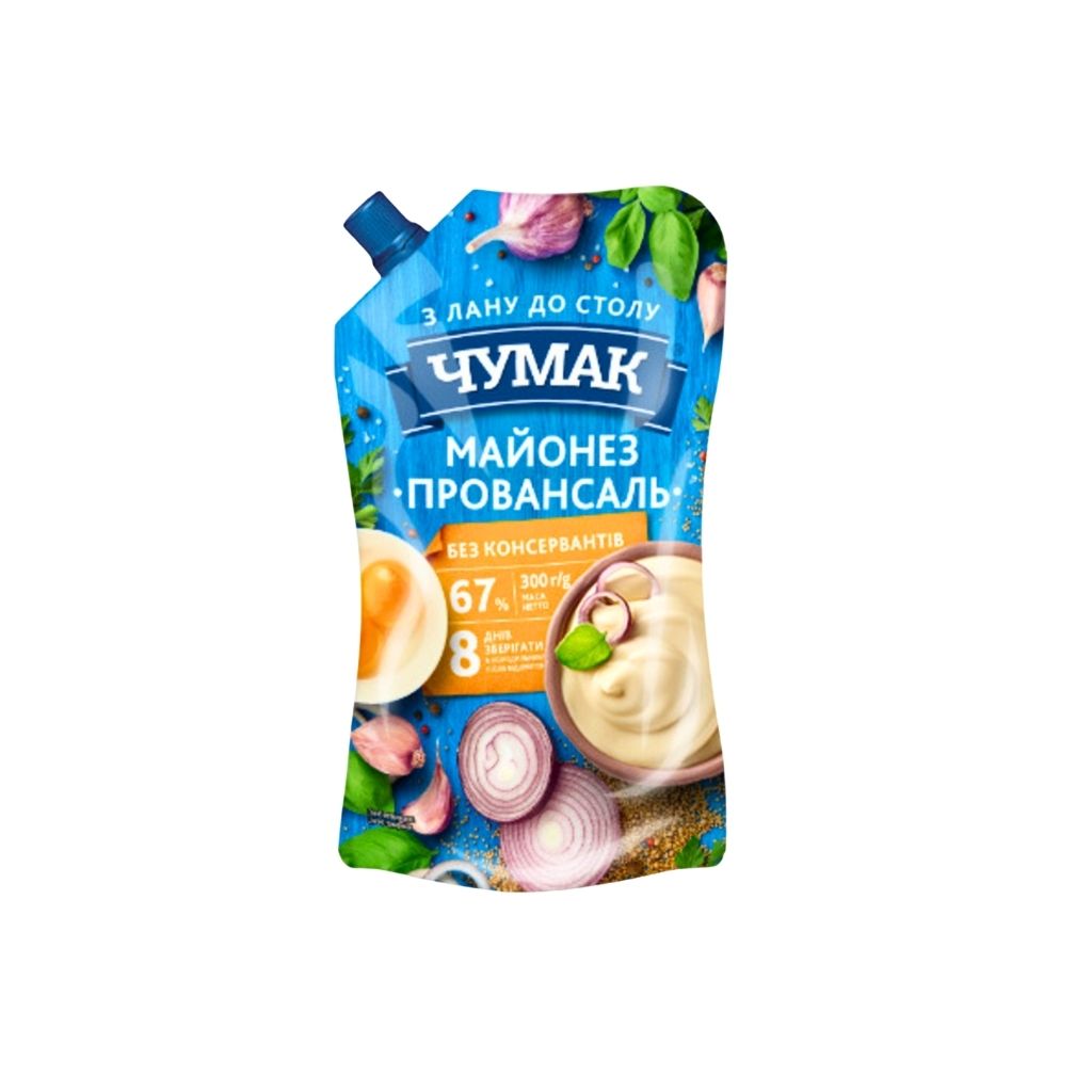 Majonez Prowansalski 67% “Czumak” 300g