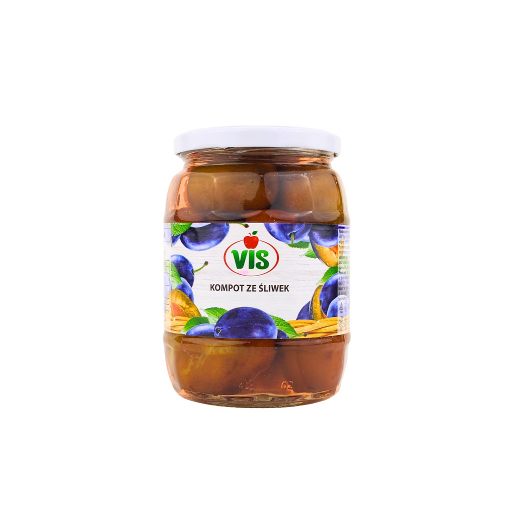 Kompot ze sliwek “VIS” 710g