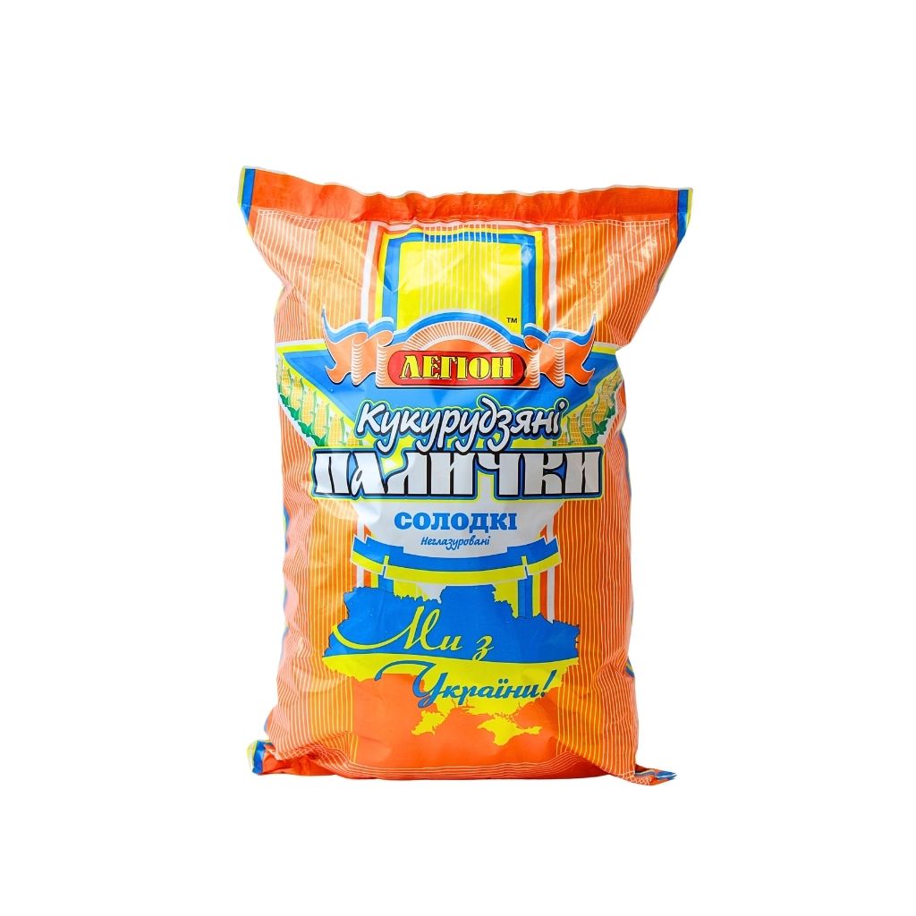 Chrupki kukurydziane  nieglazurowane Słodkie “Legion” 150g