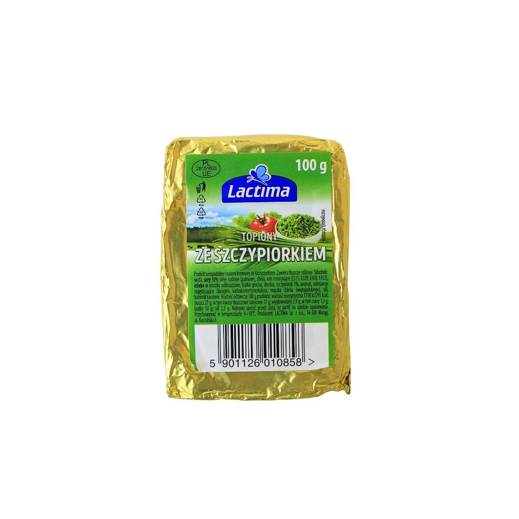 Ser topiony ze szczypiorkiem “Lactima” 100g