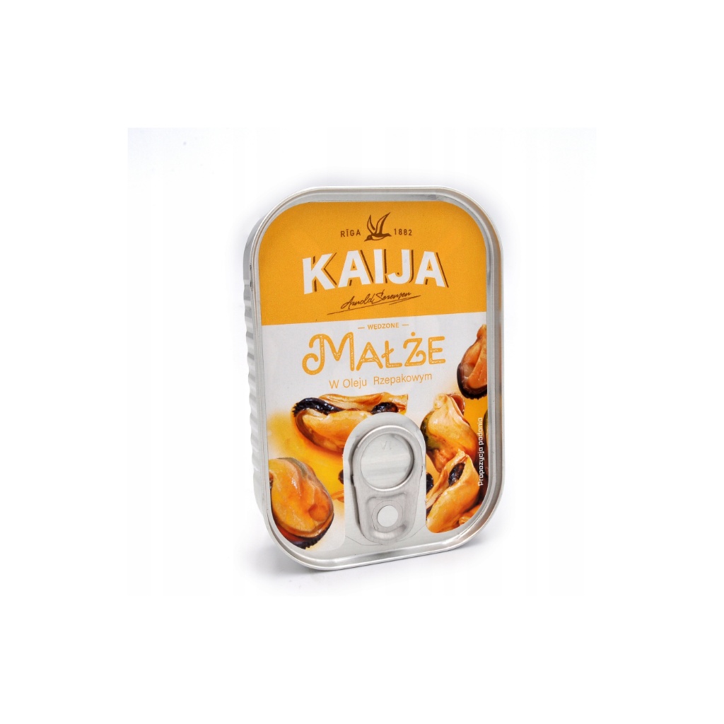 Konserwa małże w oleju rzepakowym “Kaija” 110g