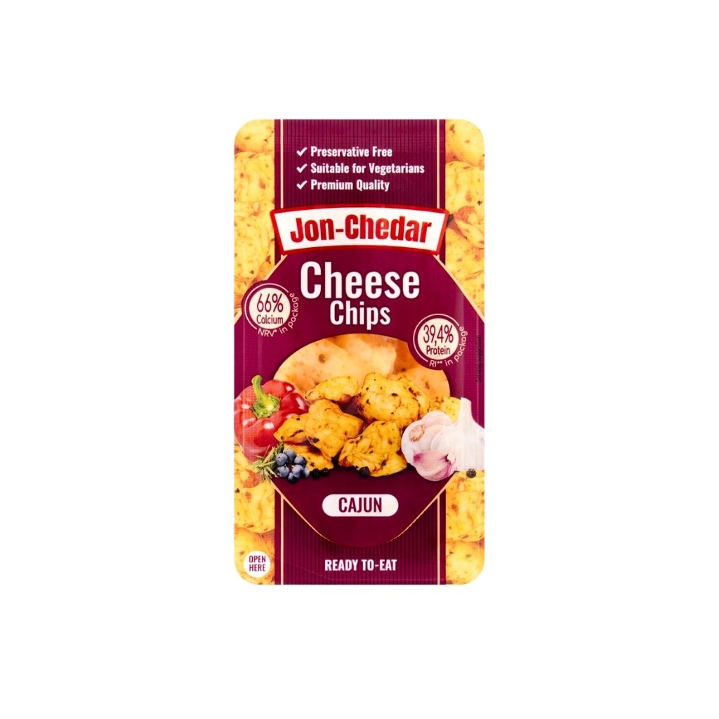 Ser kawałki cheddar cajun “Jon-Chedar” 80g