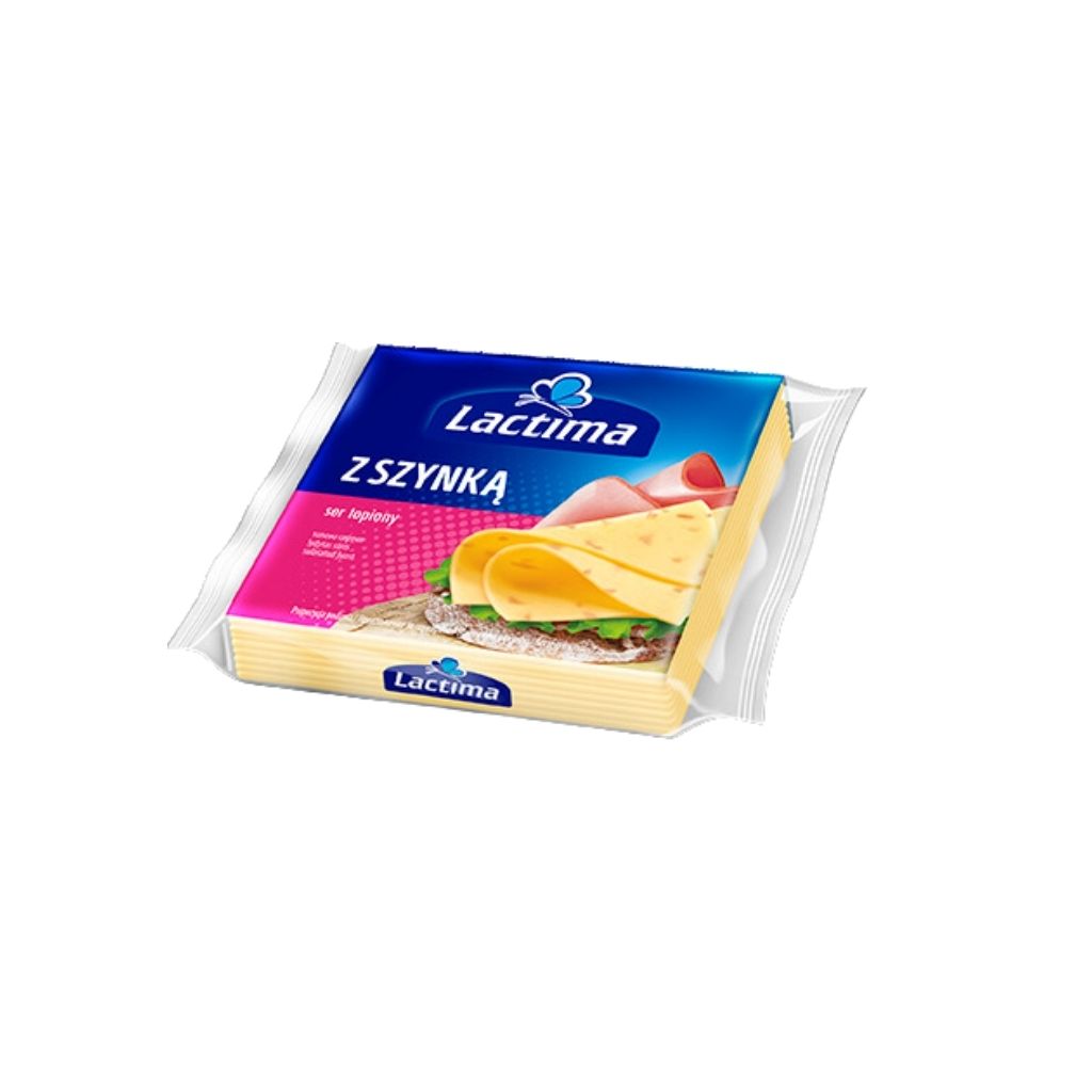Ser plastry topiony z szynką “Lactima” 130g