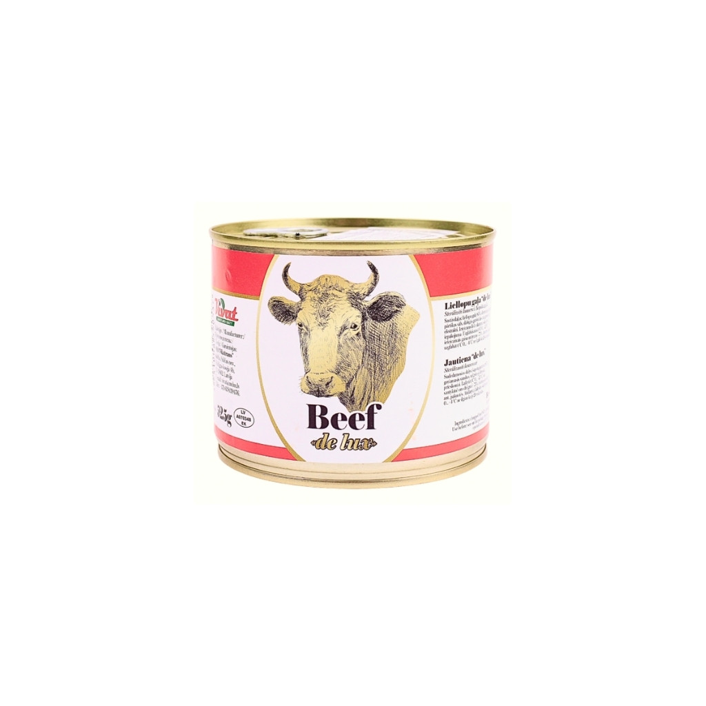 Tuszonka wolowa “VIVAT De Lux” 525g