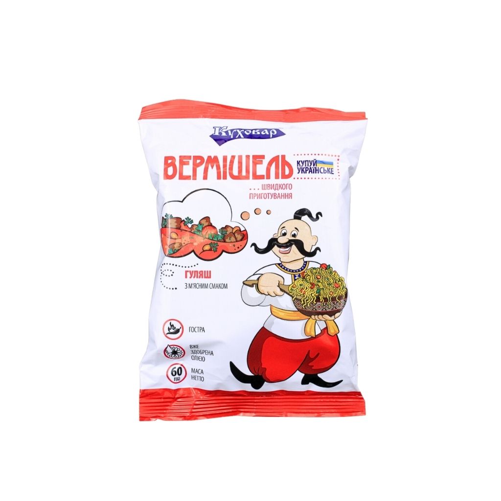 Nudle Guliasz “Kuhovar” 60g