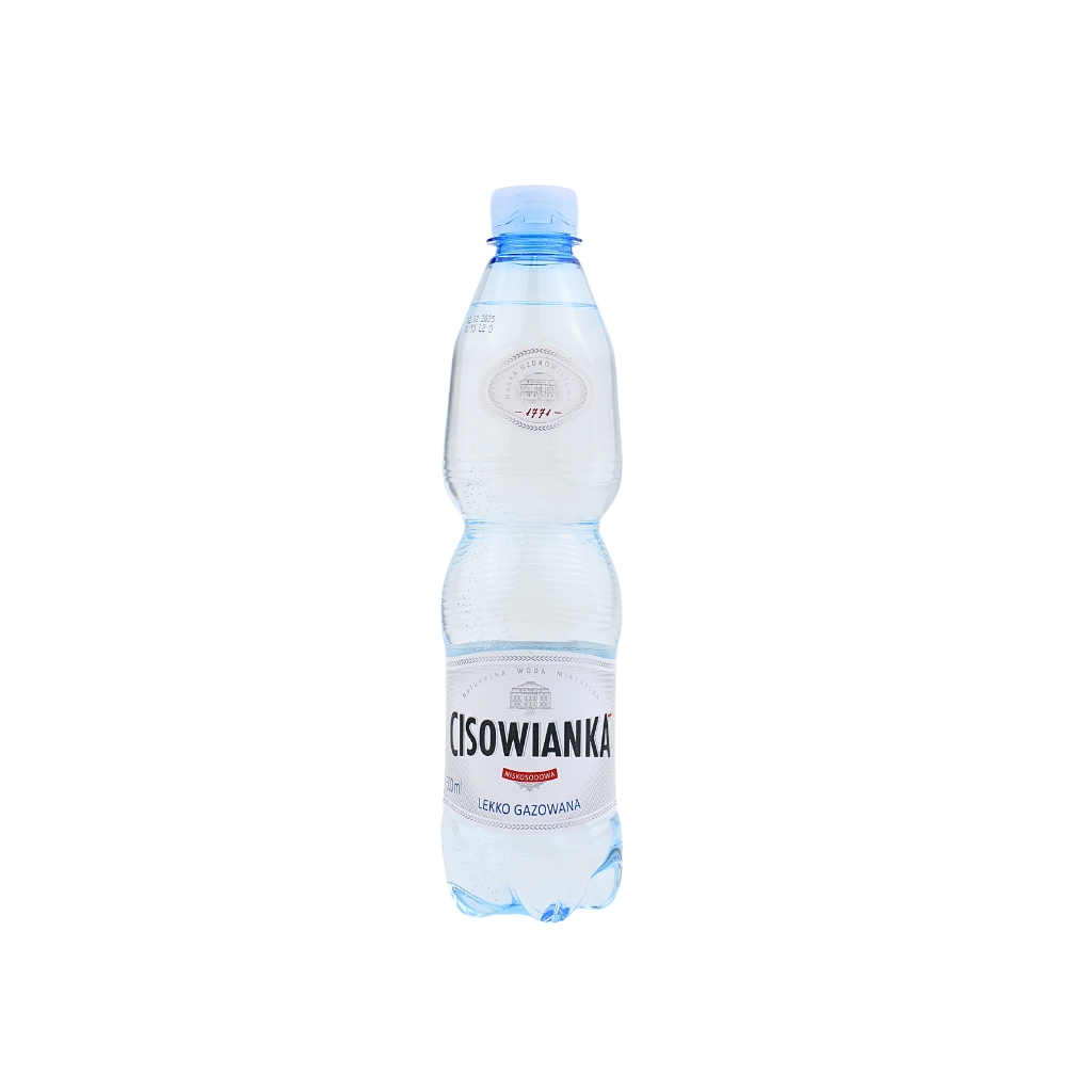 Woda lekko gazowana mineralna "Ciasowianka" PET 500ml - Best-Market.pl