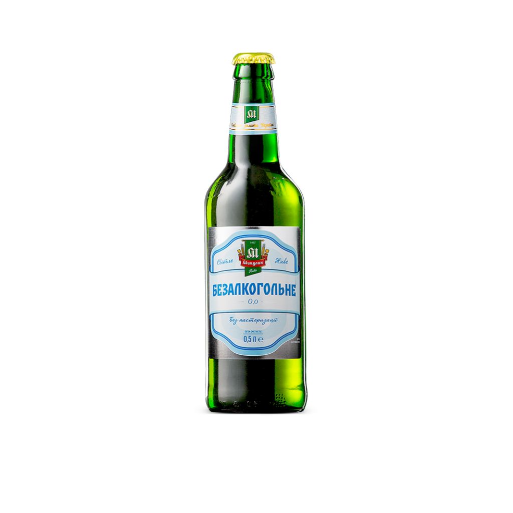Piwo bezalkoholowe “Mikulin” but. 500ml