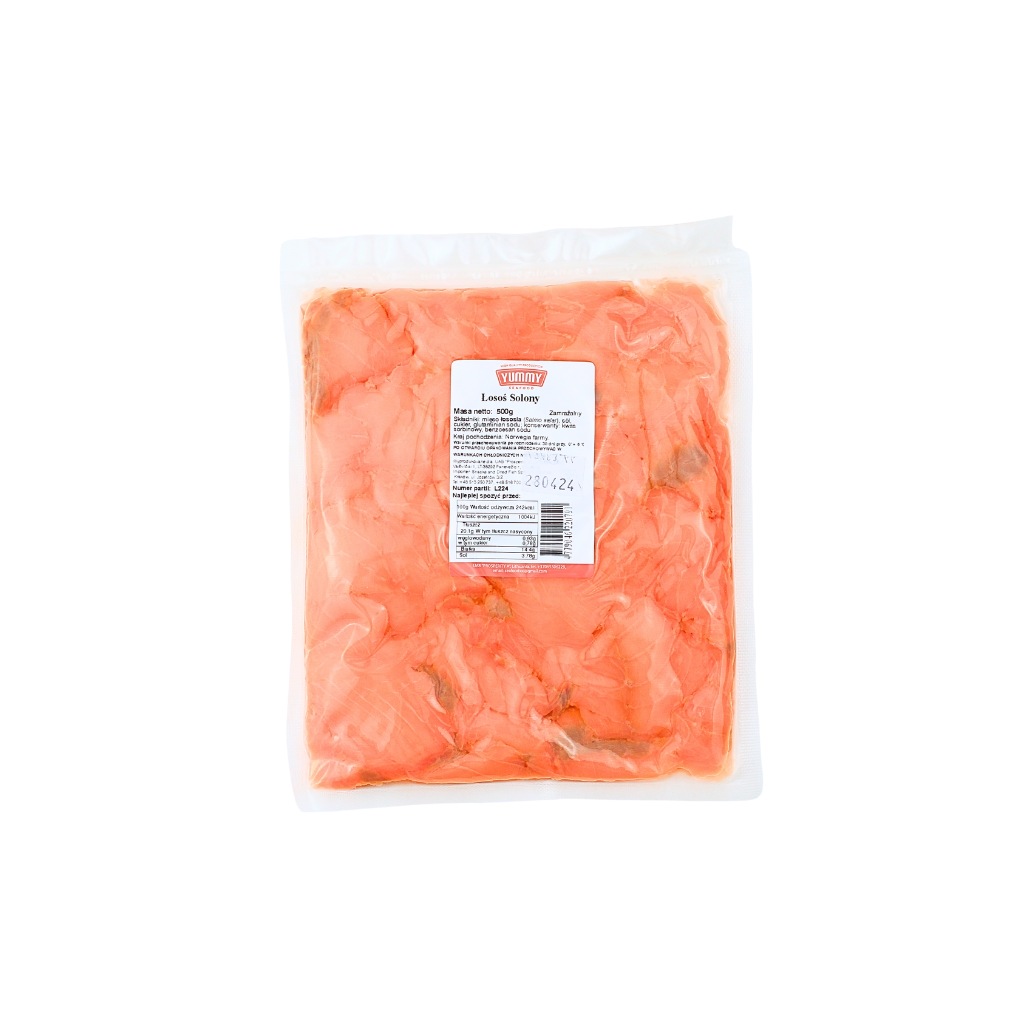 Losos plastry lekko slone “Yummy” 500g