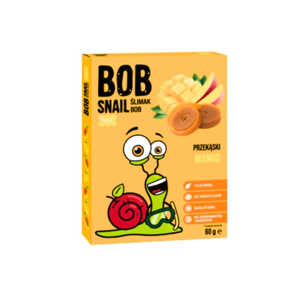 Przekąska mango ”BobSnail” 60g