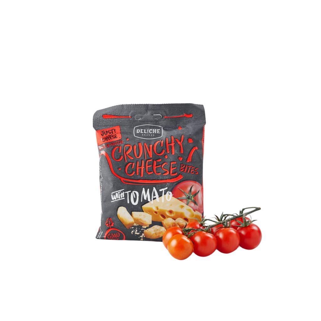 Chrupki serowe crunchy cheese Pomidor “Deliche” 35g