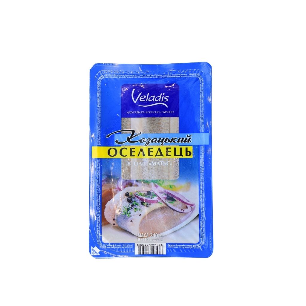 Śledź filet w oleje Matias “Kozacki” 240g