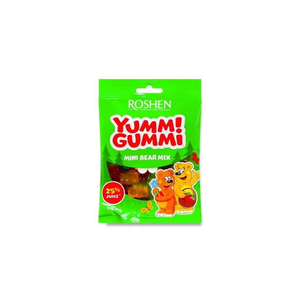 Żelki Yummi Gummi Mini Bear Mix “Roshen” 70g