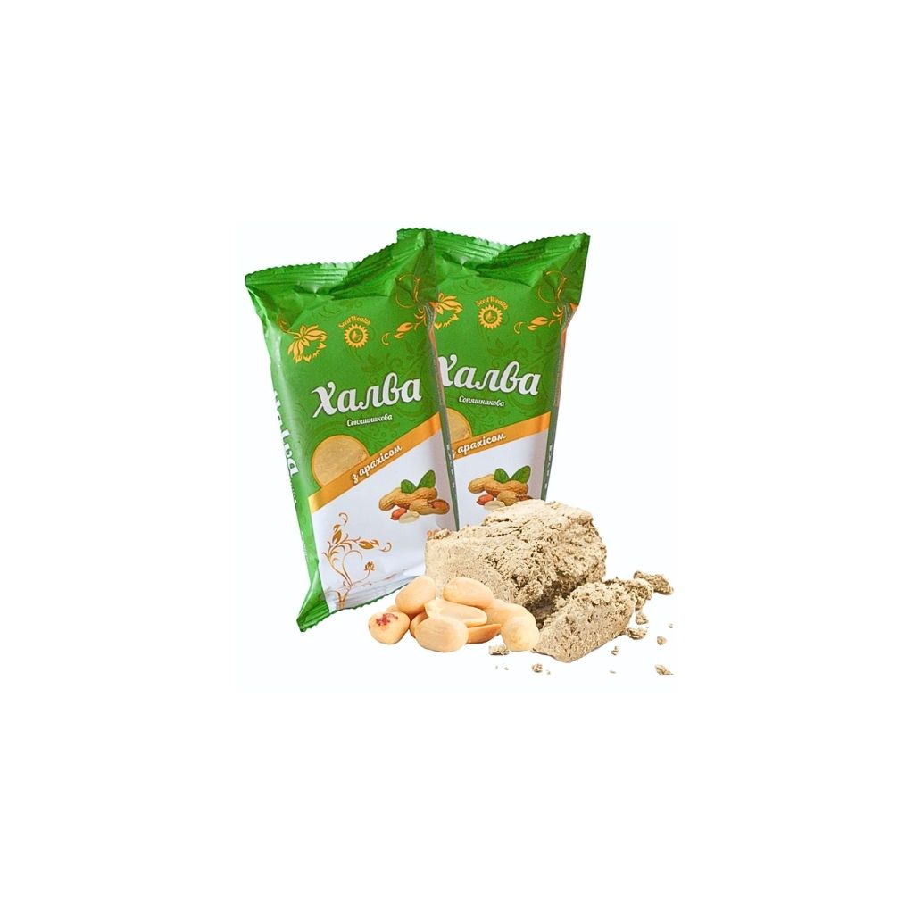 Chałwa słonecznikowa z orzechami ziemnymi “Seedwealth” 200g