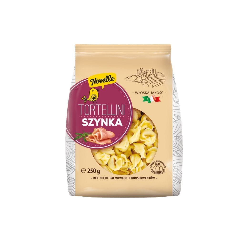 Tortellini z szynką “Novelle” 250g