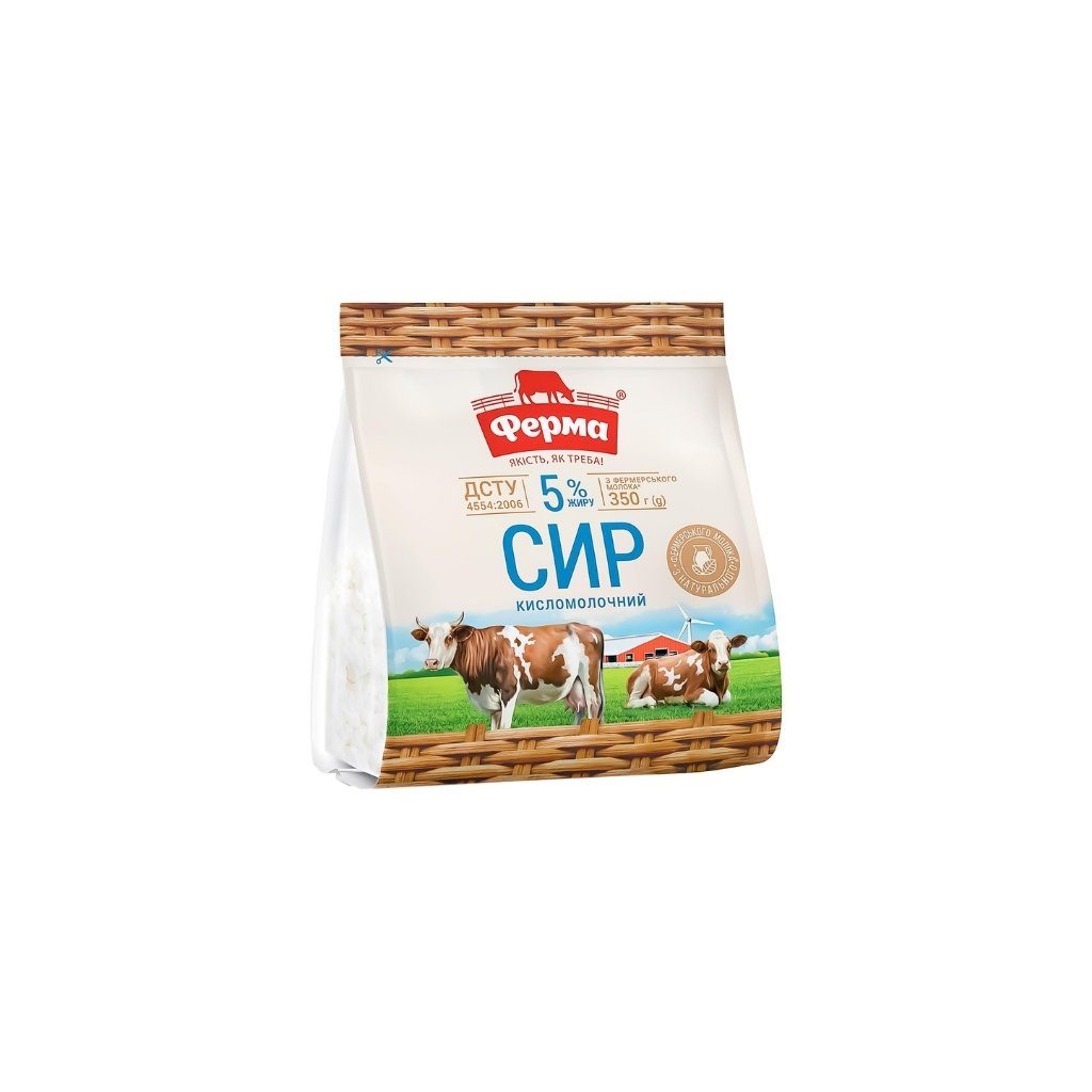 Ser kwaśno-mleczny 5% “Ferma” 350g
