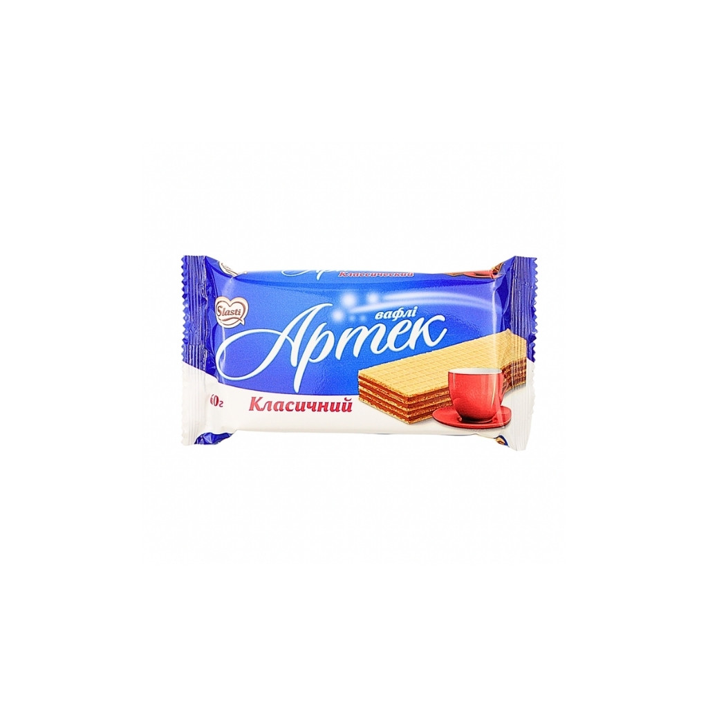 Wafle z nadzieniem klasyczny “Artek Złote Ziarno” 60g