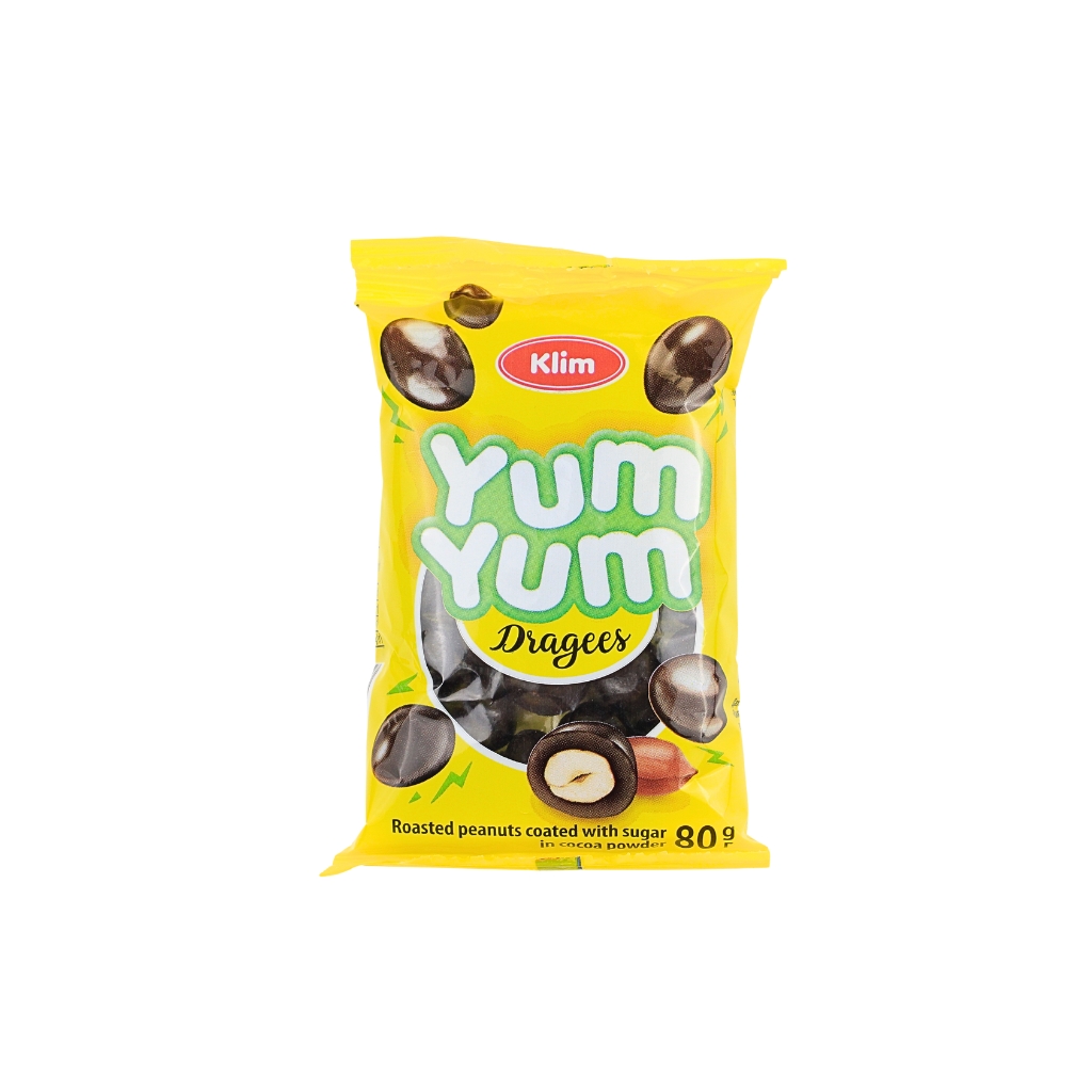 Orzeszki ziemne w polewie kakaowej Yum Yum “Klim” 80g