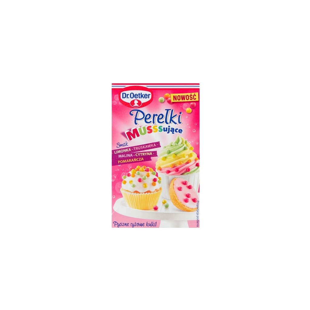 Perełki musujące “Dr. Oetker” 30g